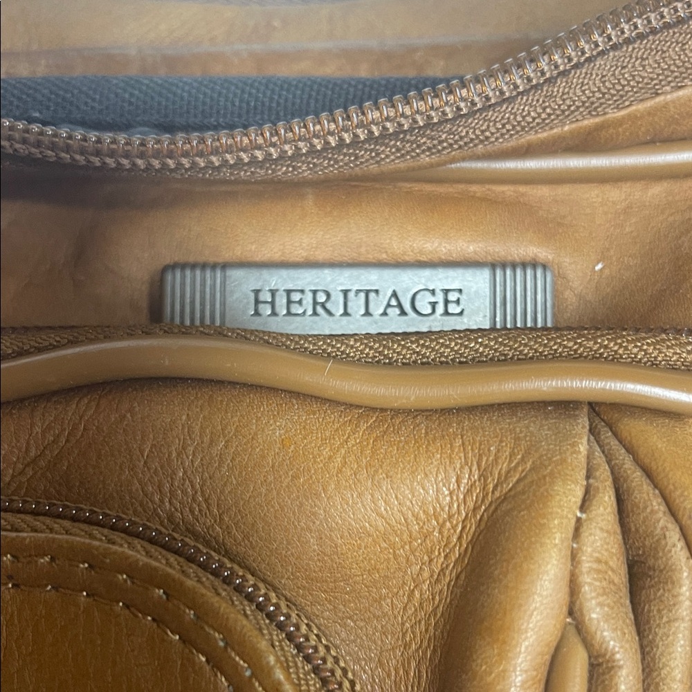 Leather Men's Vintage Leather briefcase - Picture 8 of 8